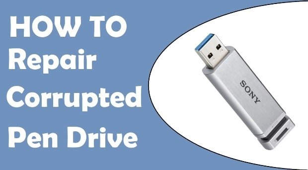 How To Repair Corrupted Pen Drive And USB-min
