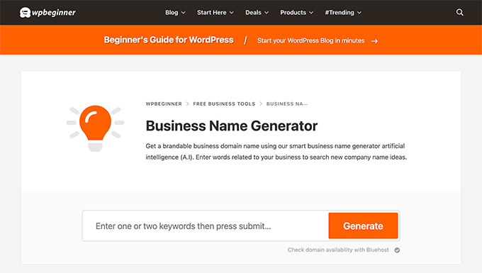 Latest Blog Business Name Generator