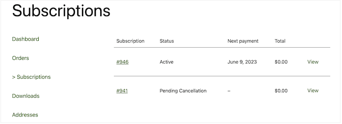How to manage WooCommerce subscriptions